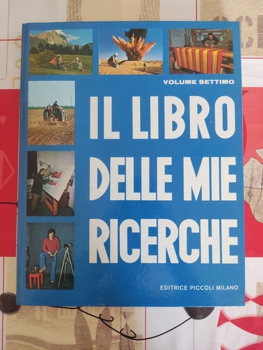 Libro delle mie - delle, ricerche