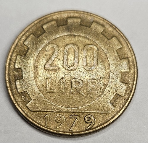 1979 italy 200 - lire, coin
