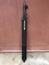 MANFROTTO CAVALLETTO FOTOGRAFO METALLO NERO FOTOGRAFIA PROFESSIONALE TREPPIEDE