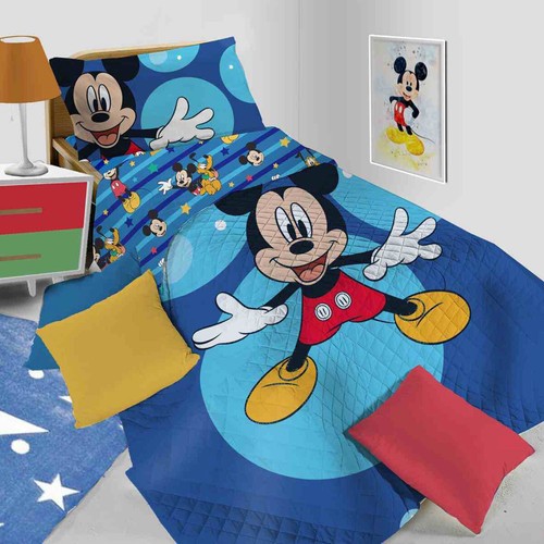 Copriletto trapuntato topolino - copriletto,