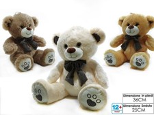 Peluche orsacchiotto cm - peluche,