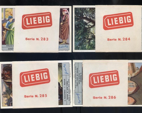 Edizioni liebig dante e - liebig, la