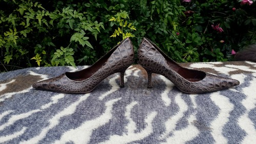 Scarpe pelle marrone talpa - in,
