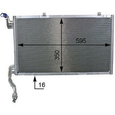 CONDENSATORE RADIATORE ARIA