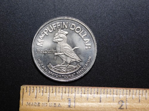Gettone vintage 1975 - vintage, macpuffin