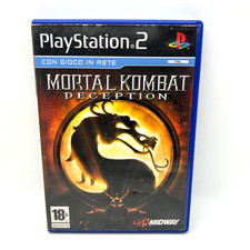 VIDEOGIOCO MORTAL KOMBAT DECEPTION PS2 PLAYSTATION 2 ITALIANO ITA ORIGINALE