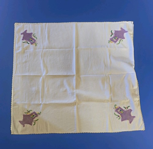 Vintage handmade embroidered - handmade,