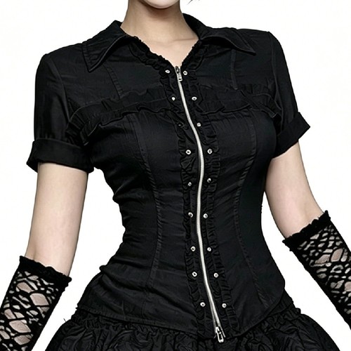 Camicia donna gotica camicetta