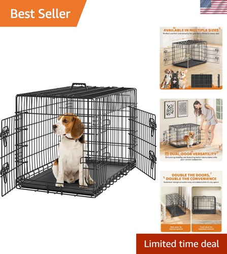 Gabbia per cani versatile 36in - per,