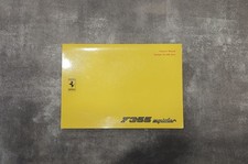 Per Ferrari F355 Spider guida a destra libretto d'istruzioni Owner's Manual RH