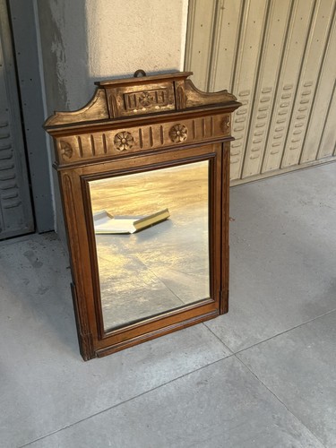 Specchio antico legno - specchio,