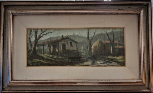 Quadro dipinto olio - su, tela