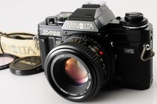 MINOLTA X-700 35mm SLR Black Film Camera MD 50mm F1.7 【N.MINT con...