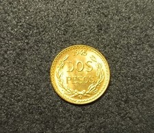 Moneta Oro 2 Pesos 1945