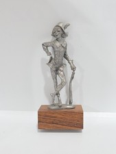 Statuina Peltro Cesellato A