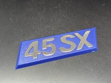 FIAT 45 SX LOGO SIGLA EMBLEMA FREGIO STEMMA SCRITTA BADGE TARGA NOME TARGHETTA