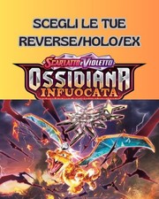 Pokémon Ossidiana Infuocata ITA Lotto Master Set Mancolista EX Reverse Holo