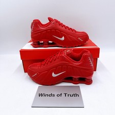 NIKE SHOX R4 GYM RED METALLIC