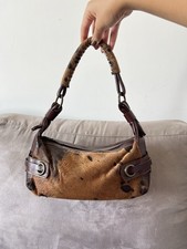 Borsa Vera Pelle Cavallino Vintage Y2k Real Leather Vintage Furr Bag 