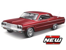 KIT MODELLINO AUTO STATICO MAISTO CHEVROLET IMPALA SS 1964 MODELLISMO SCALA 1:24
