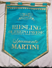 Gagliardetto Martini Spumante Riesling Oltrepo Pavese vintage in ottone