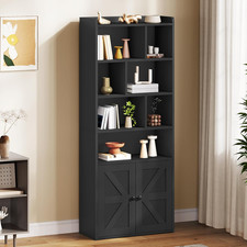 Libreria ripiani con ante - libreria,