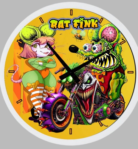 Orologio artistico rat fink - orologio,