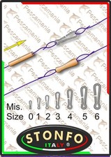 microgancio in acciaio inox