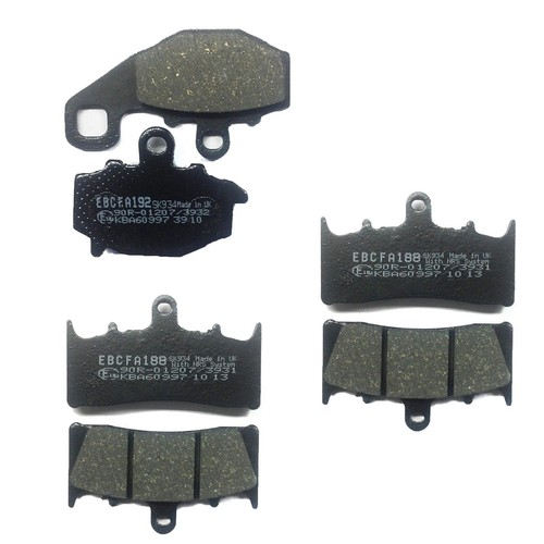 Kit pastiglie freno ebc - pastiglie,