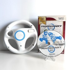 NINTENDO WII GIOCO MARIO KART CON VOLANTE ORIGINALE