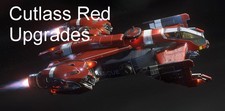 Star citizen cutlass - cutlass, red