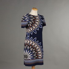 Tory Burch Abito Fantasia Second Hand Cotone Elastane Taglia XS