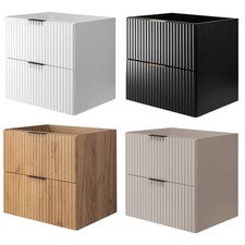 Armadio Armadietto Bagno Lavandino Lavabo Sottolavabo 60 cm FLOW - Senza Piano