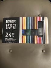 Liquitex Basics Scatola 24 Tubi Set di 22ml Artisti Pitture Acriliche 🎄🎁❤️