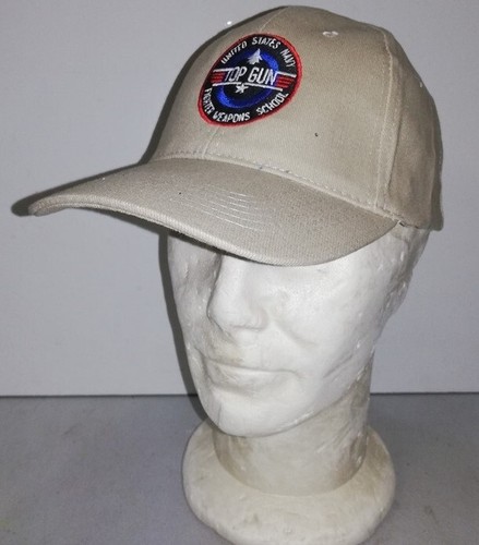 Casquette beige top gun f14 - top,