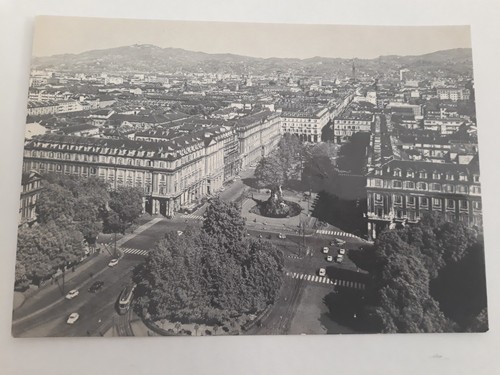Cartolina torino piazza - cartolina,