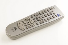 New JVC LP20878-002 VCR/TV Silver Genuine Original Remote Control for VHS VCR