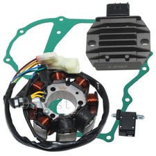 Statore Bobina+Raddrizzatore+Guarnizione per Honda TRX250 Recon 250 TRX250EX