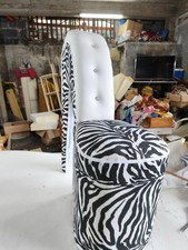 Poltrona  Tacco  Pelle Zebrato