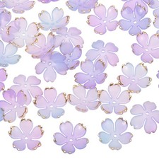 Perline acriliche fiori - , 19mm