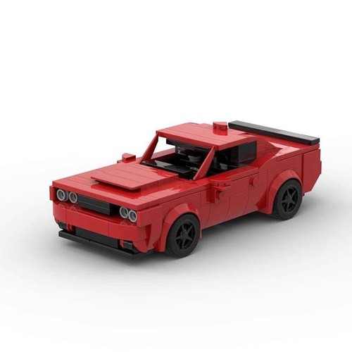 Moc lego car - moc, dodge