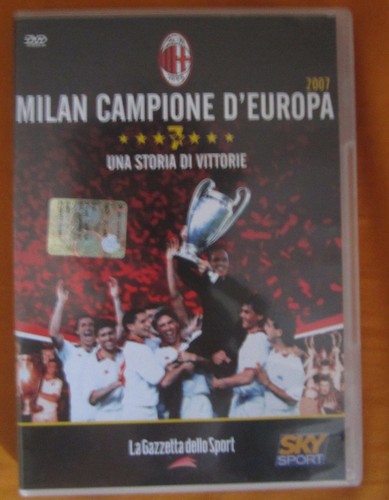 Dvd milan 2007 champions - dvd,