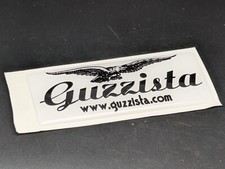 MOTO GUZZI 90MM LOGO ADESIVO 3D SIGLA EMBLEMA FREGIO STEMMA SCRITTA BADGE TARGA