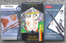 LOT COLOR PENCIL SETs