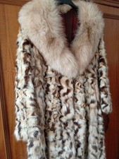 Cappotto in pelliccia, lince