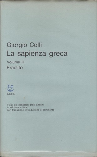 Sapienza greca volume iii - greca,