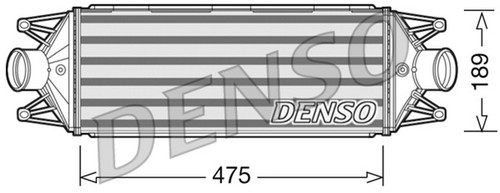 Intercooler denso dit12002 per - intercooler,