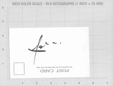 Carta bianca firmata Giovanni