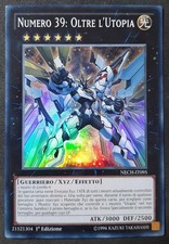 NUMERO 39 OLTRE L' UTOPIA Super Rara in Italiano NECH-IT095 YUGIOH