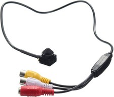 Mini telecamera cctv cam per dvr con filo CCTV A CONO 205 1200TVL audio video IT